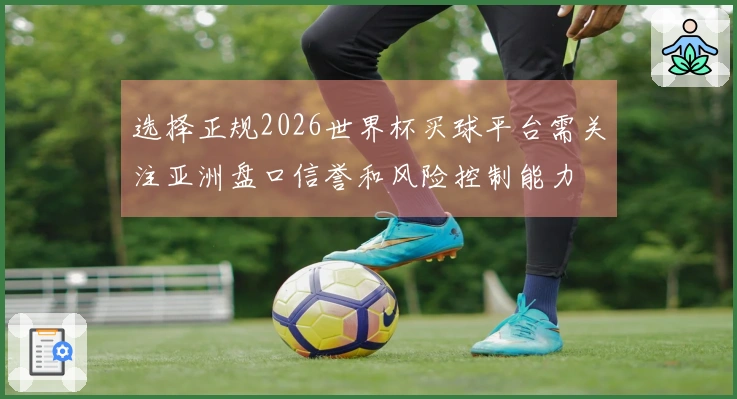 选择正规2026世界杯买球平台需关注亚洲盘口信誉和风险控制能力